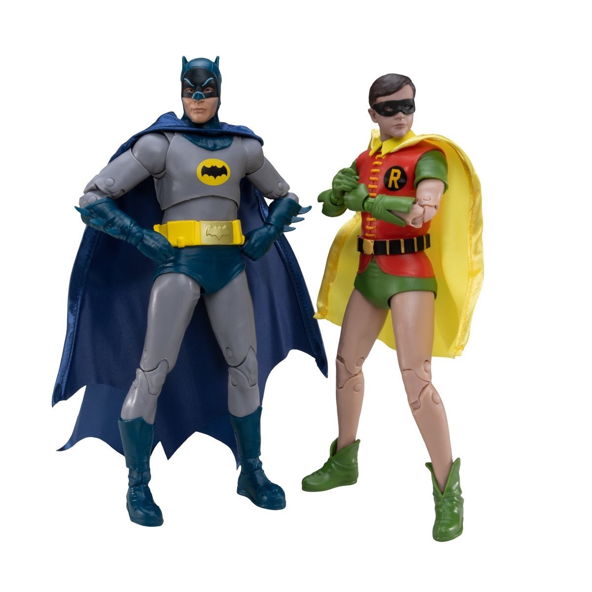 DC Multiverse: Batman and Robin Batman Classic TV Series #5 7-Inch Action Figure 2-Pack Action Figures - Toys - New - CaveGamers - Image 5
