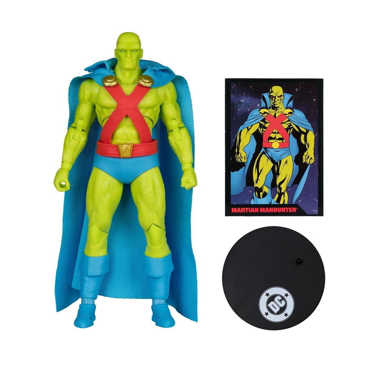 DC Direct: Martian Manhunter (Justice League #77) 7-Inch Action Figure with Comic Action Figures - Toys - New - CaveGamers - Image 3
