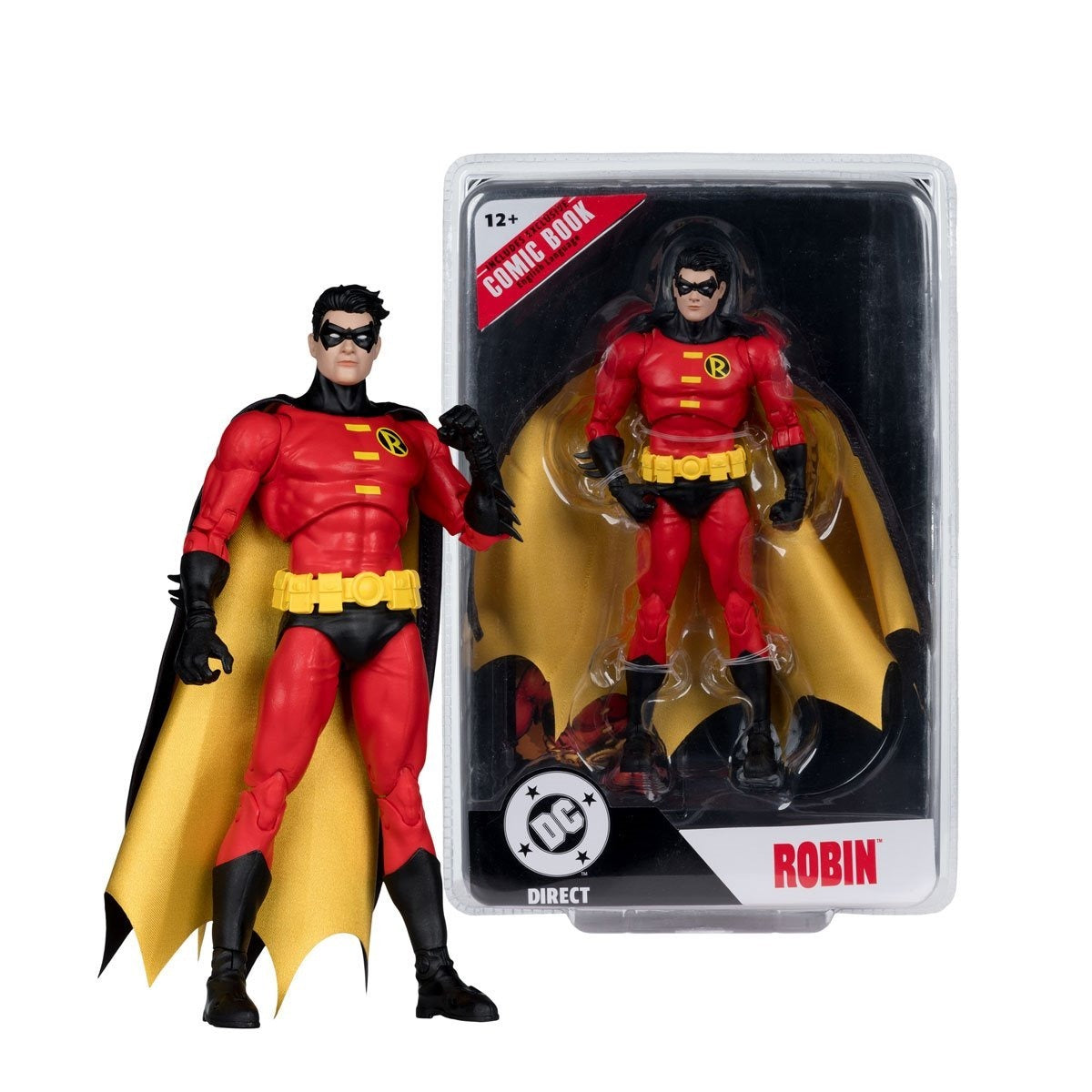 DC Direct: Robin (Teen Titans #41) 7-Inch Action Figure with Comic Action Figures - Toys - New - CaveGamers - Image 9