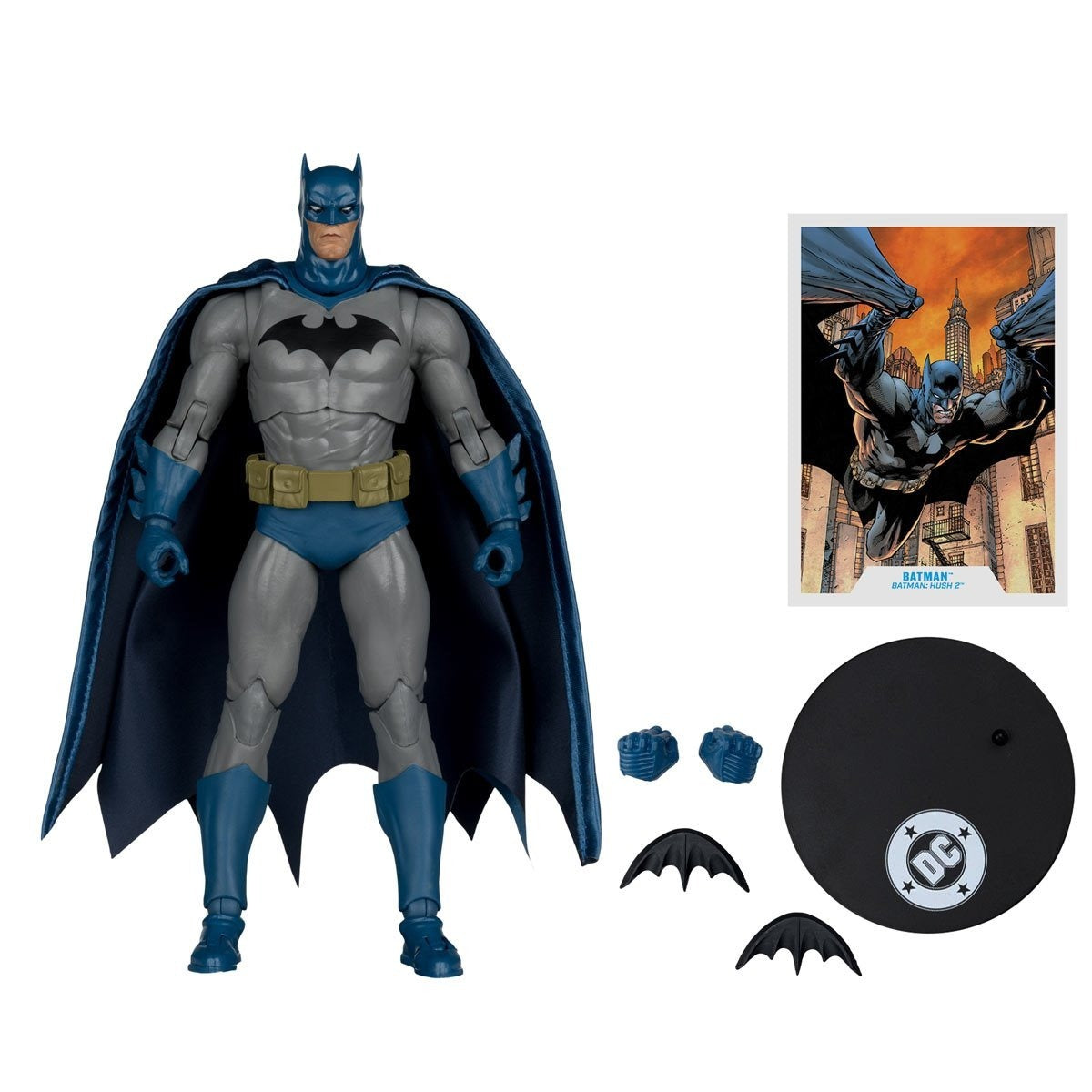 DC Multiverse: Batman (Batman: Hush 2) 7-Inch Action Figure Action Figures - Toys - New - CaveGamers - Image 3