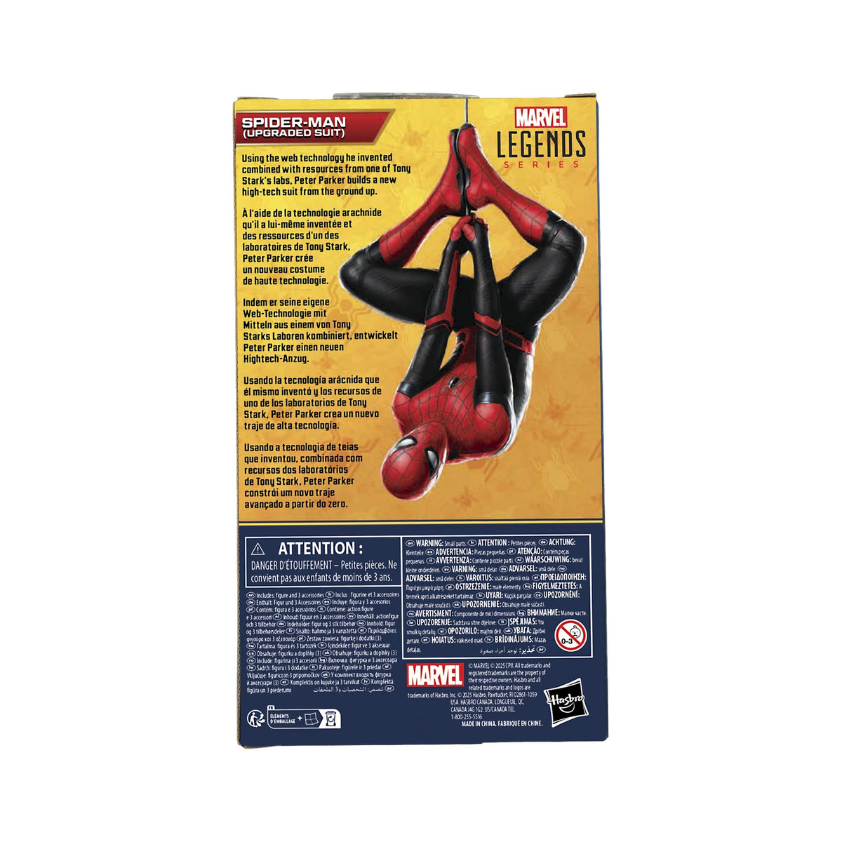 Marvel Legends: Series Spider-Man (Upgraded Suit), Spider-Man: Far from Home 6-Inch Action Figure Action Figures - Toys - New - CaveGamers - Image 11