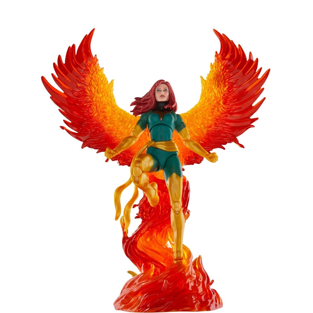 Marvel Legends: Series Jean Grey with Phoenix Force Display 6-Inch Deluxe Action Figure Action Figures - Toys - New - CaveGamers - Image 9