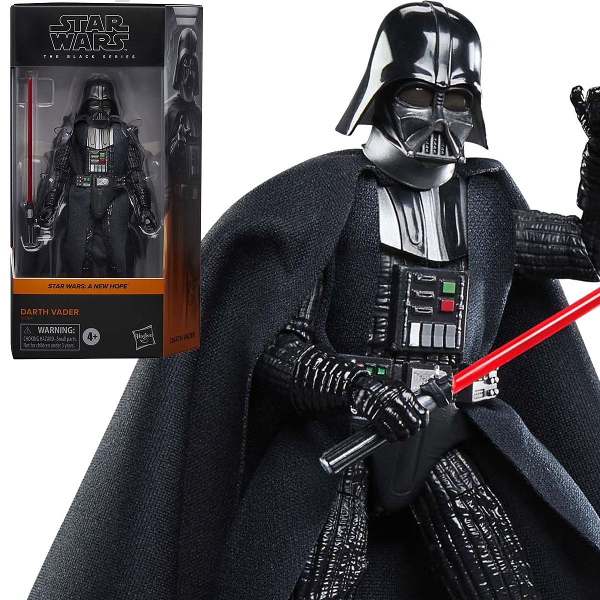 Hasbro Star Wars The Black Series Darth Vader (A New Hope) 6-Inch Action Figure Action Figures - Toys - New - CaveGamers - Image 8