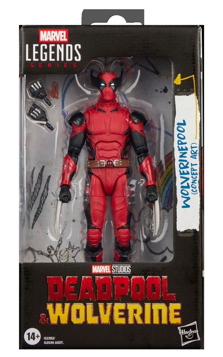 Marvel Legends: Deadpool & Wolverine Wolverinepool (Concept Art) 6-Inch Action Figure Action Figures - Toys - New - CaveGamers