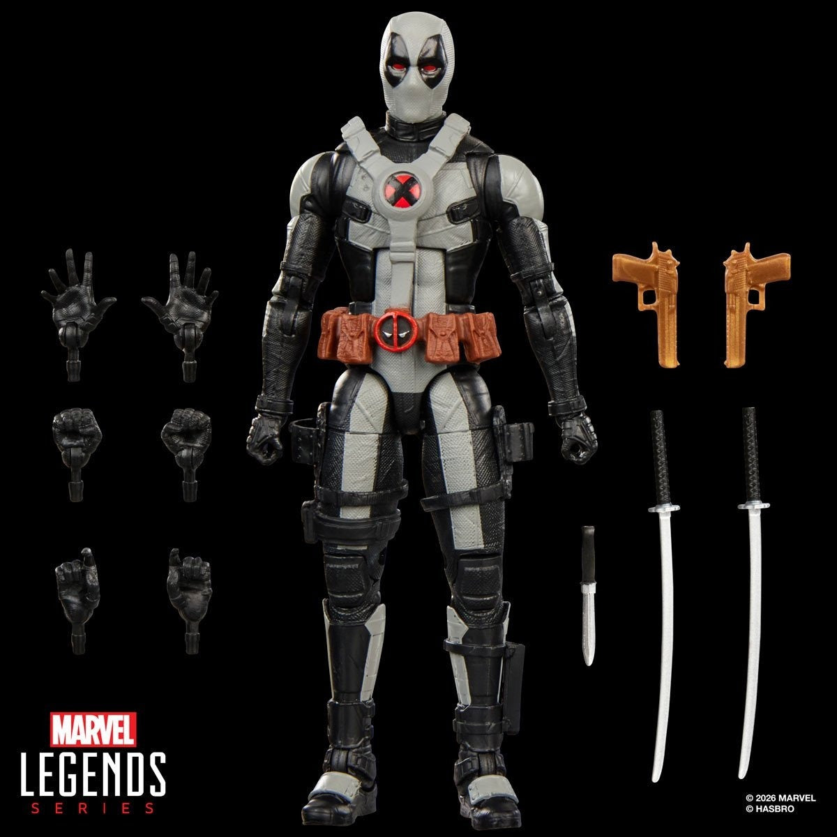 Marvel Legends: Deadpool & Wolverine Deadpool (Concept Art) 6-Inch Action Figure Action Figures - Toys - New - CaveGamers - Image 4