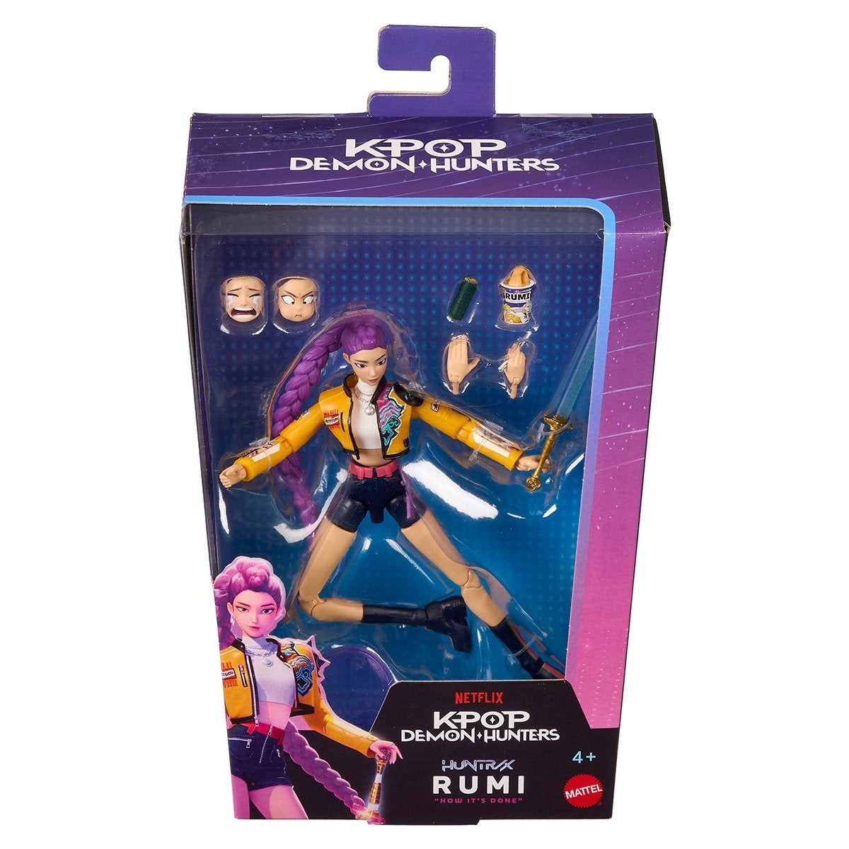 Mattel KPop Demon Hunters HUNTR/X Rumi How It's Done Action Figure Action Figures - Toys - New - CaveGamers