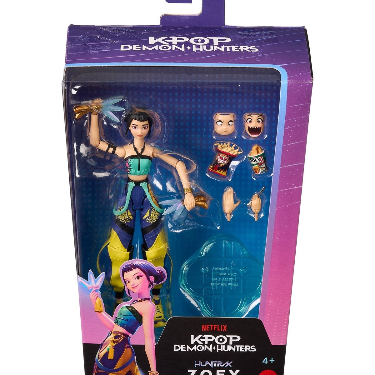 Mattel KPop Demon Hunters HUNTR/X Zoey How It's Done Action Figure Action Figures - Toys - New - CaveGamers