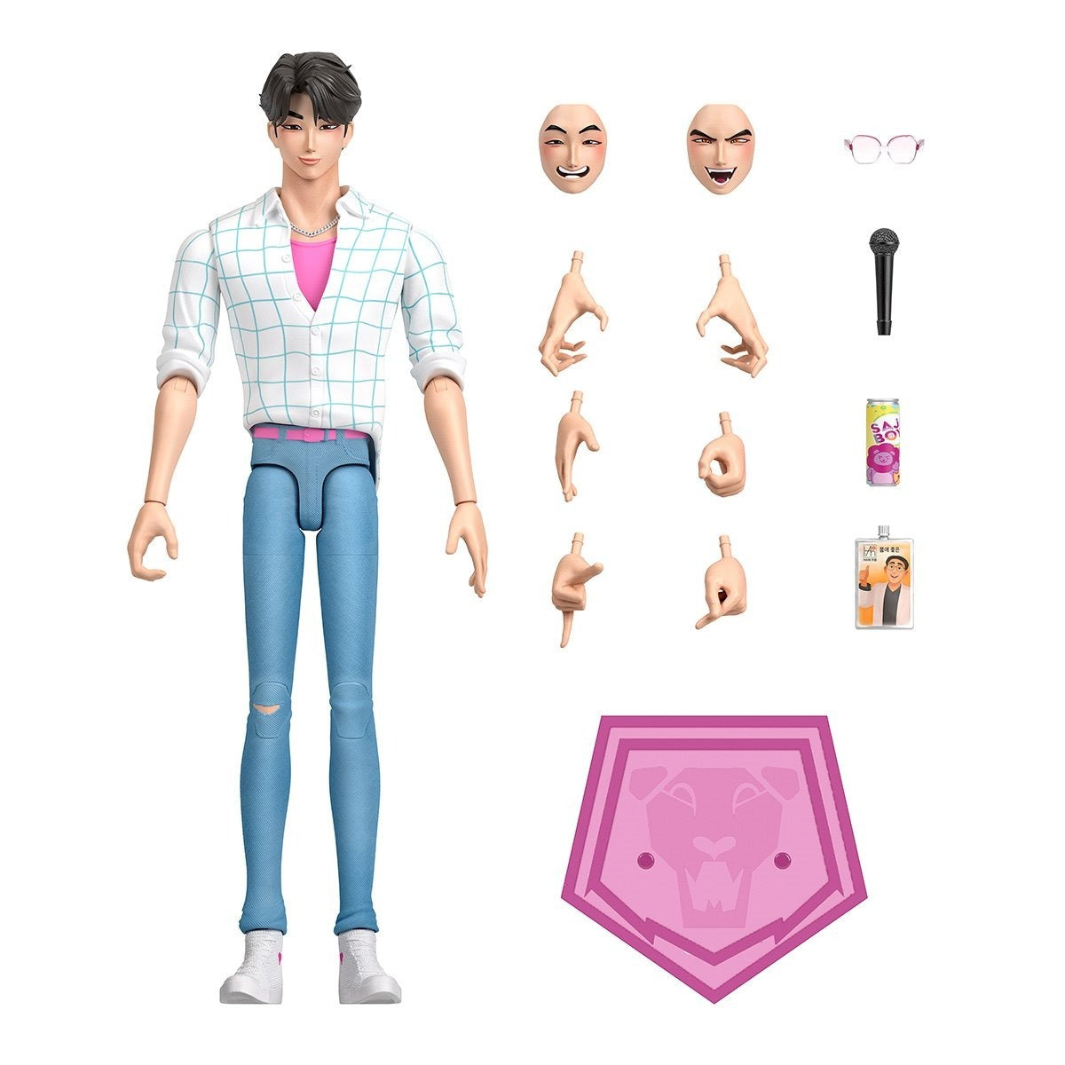 Mattel KPop Demon Hunters Saja Boys Jinu Soda Pop Action Figure Action Figures - Toys - New - CaveGamers - Image 3