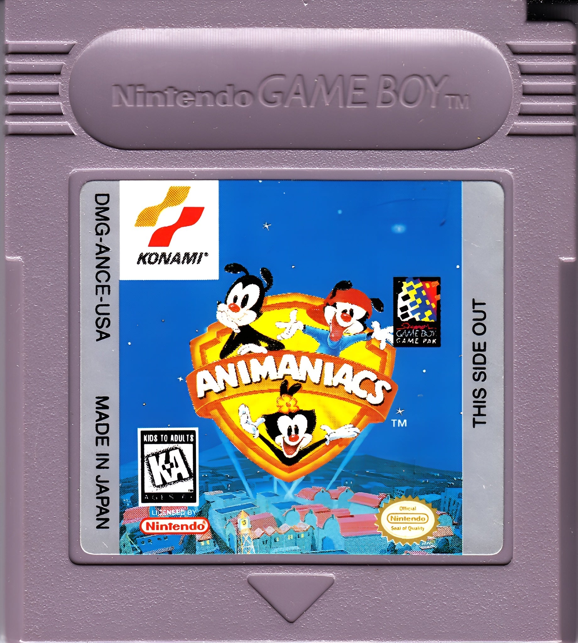 Animaniacs Game Boy - Video Game - Used - CaveGamers - Image 3