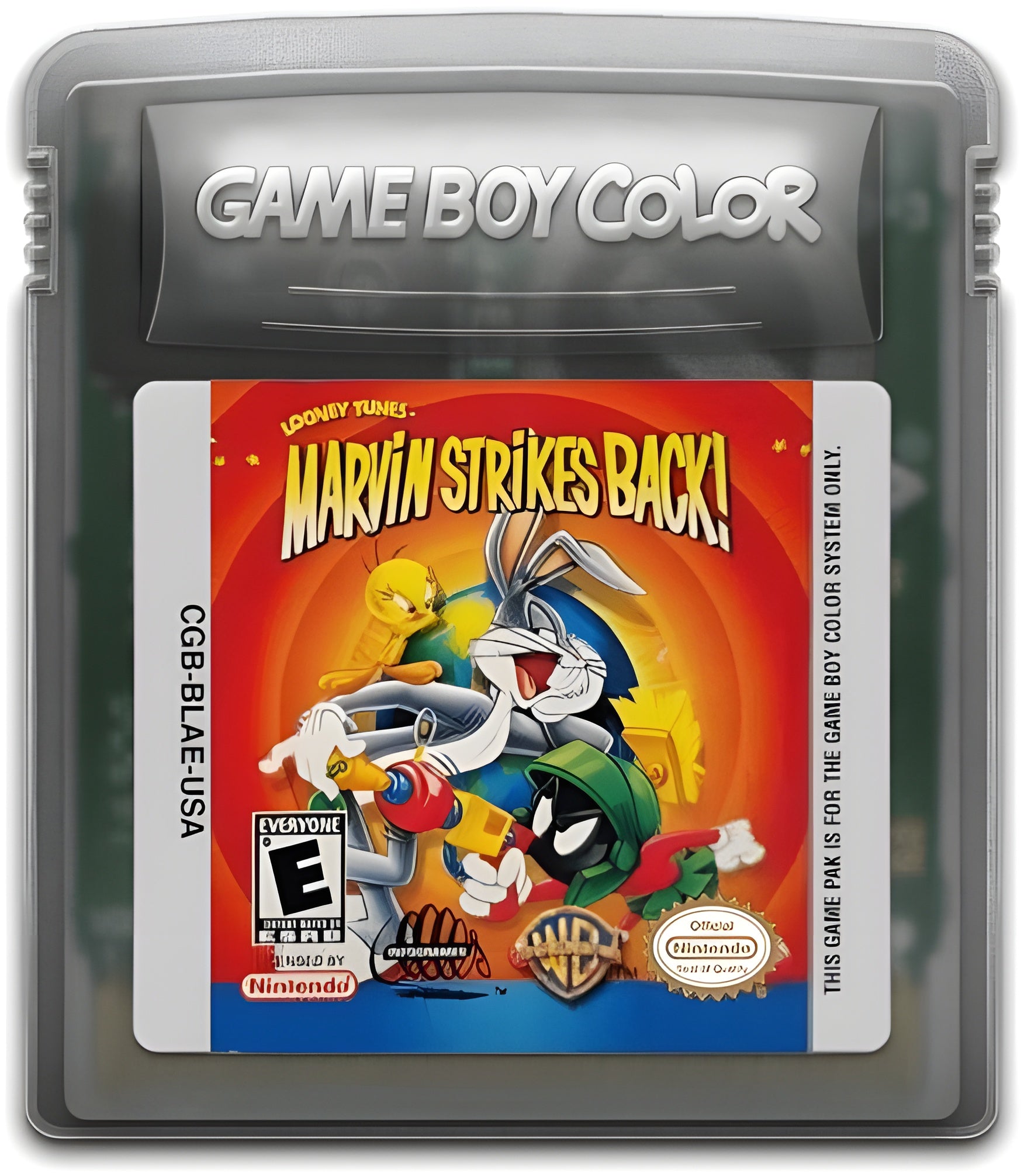 Looney Tunes: Marvin Strikes Back! Game Boy Color - Video Game - Used - CaveGamers - Image 3
