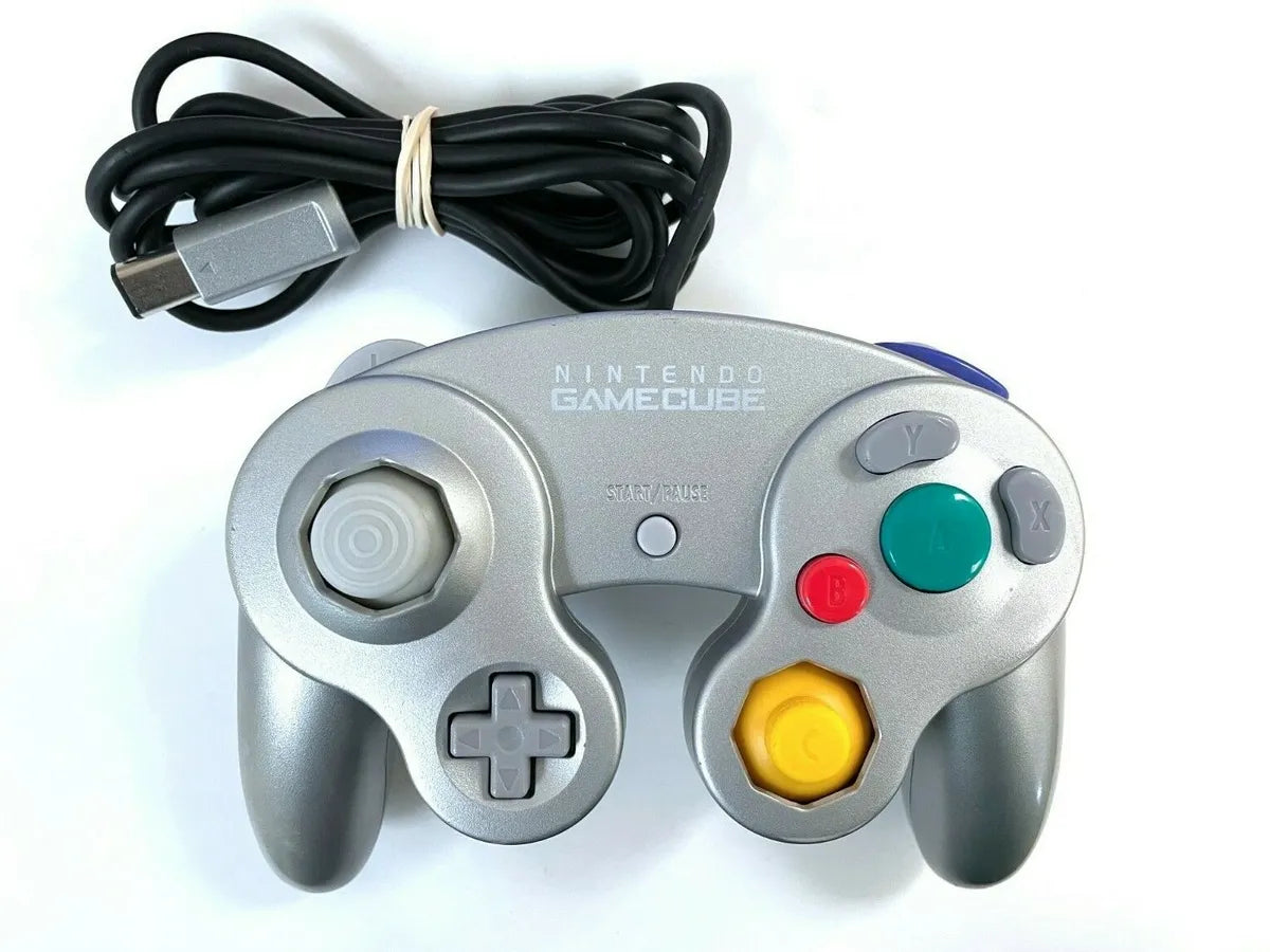 Nintendo GameCube Console - Platinum Silver - Video Game System - Used - CaveGamers - Image 3