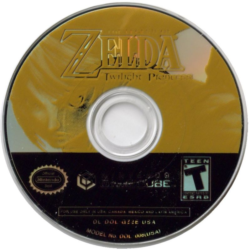 The Legend of Zelda: Twilight Princess GameCube - Video Game - Used - CaveGamers - Image 3