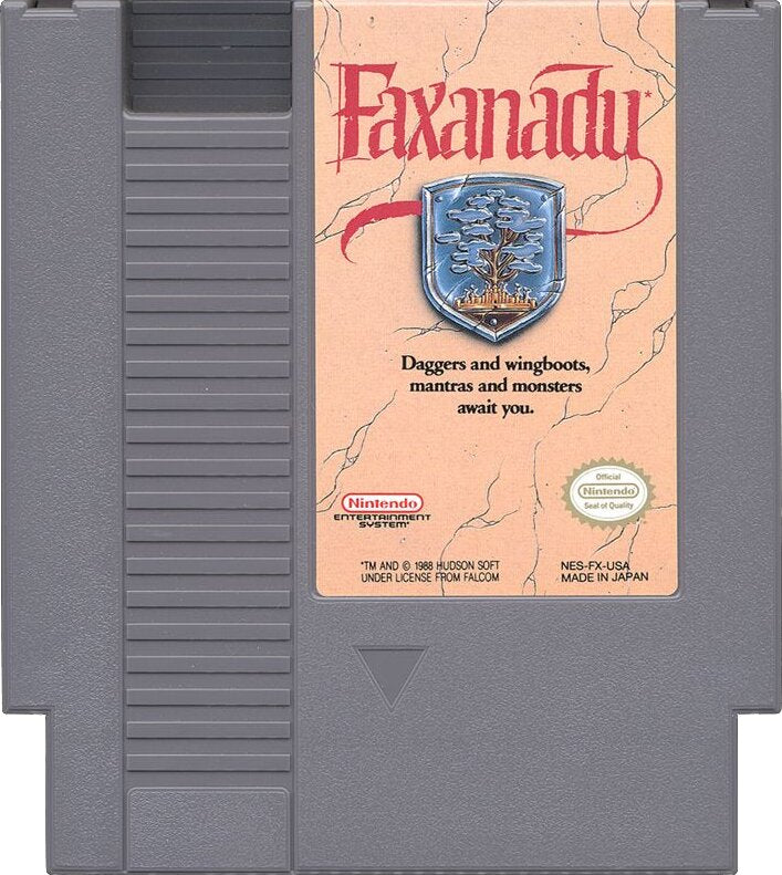 Faxanadu NES - Video Game - Used - CaveGamers - Image 3