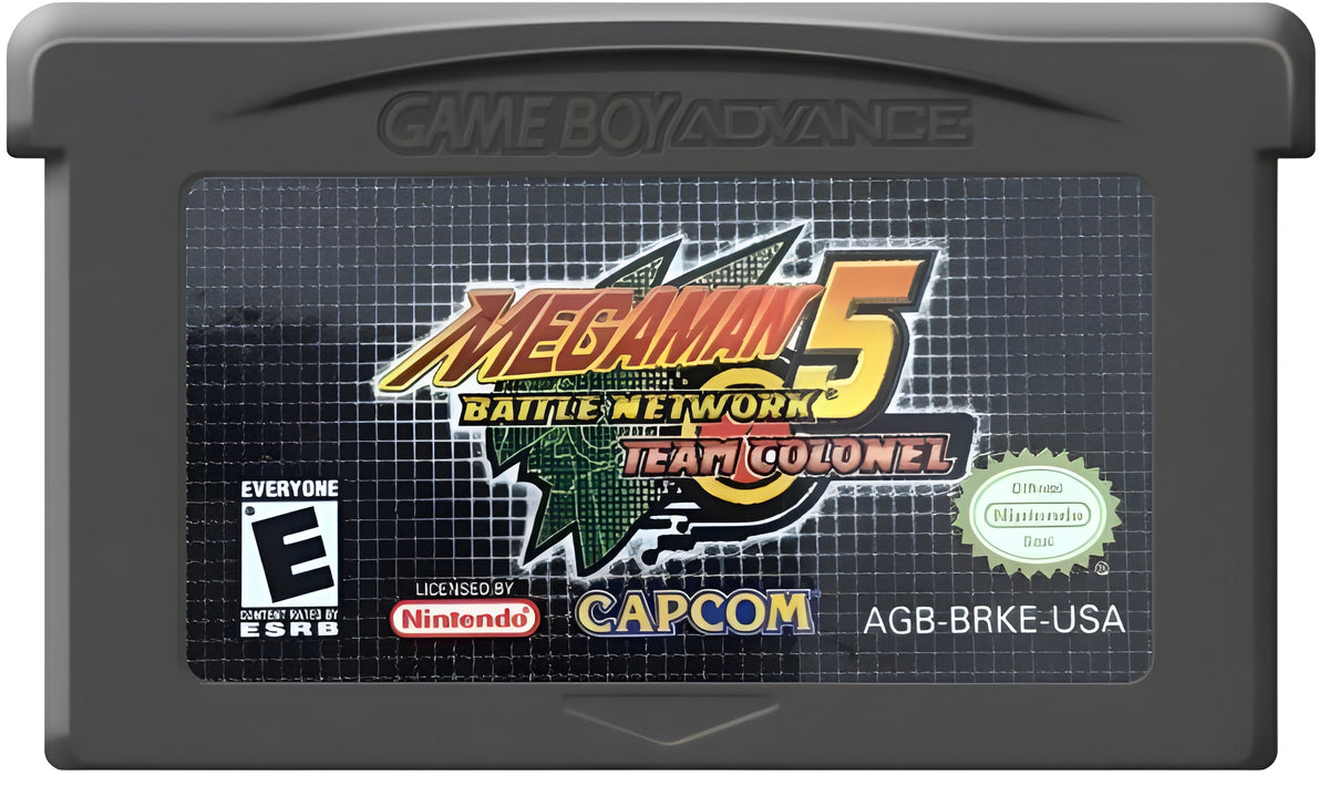 Mega Man Battle Network: 5 Team Colonel Game Boy Advance - Video Game - Used - CaveGamers - Image 3