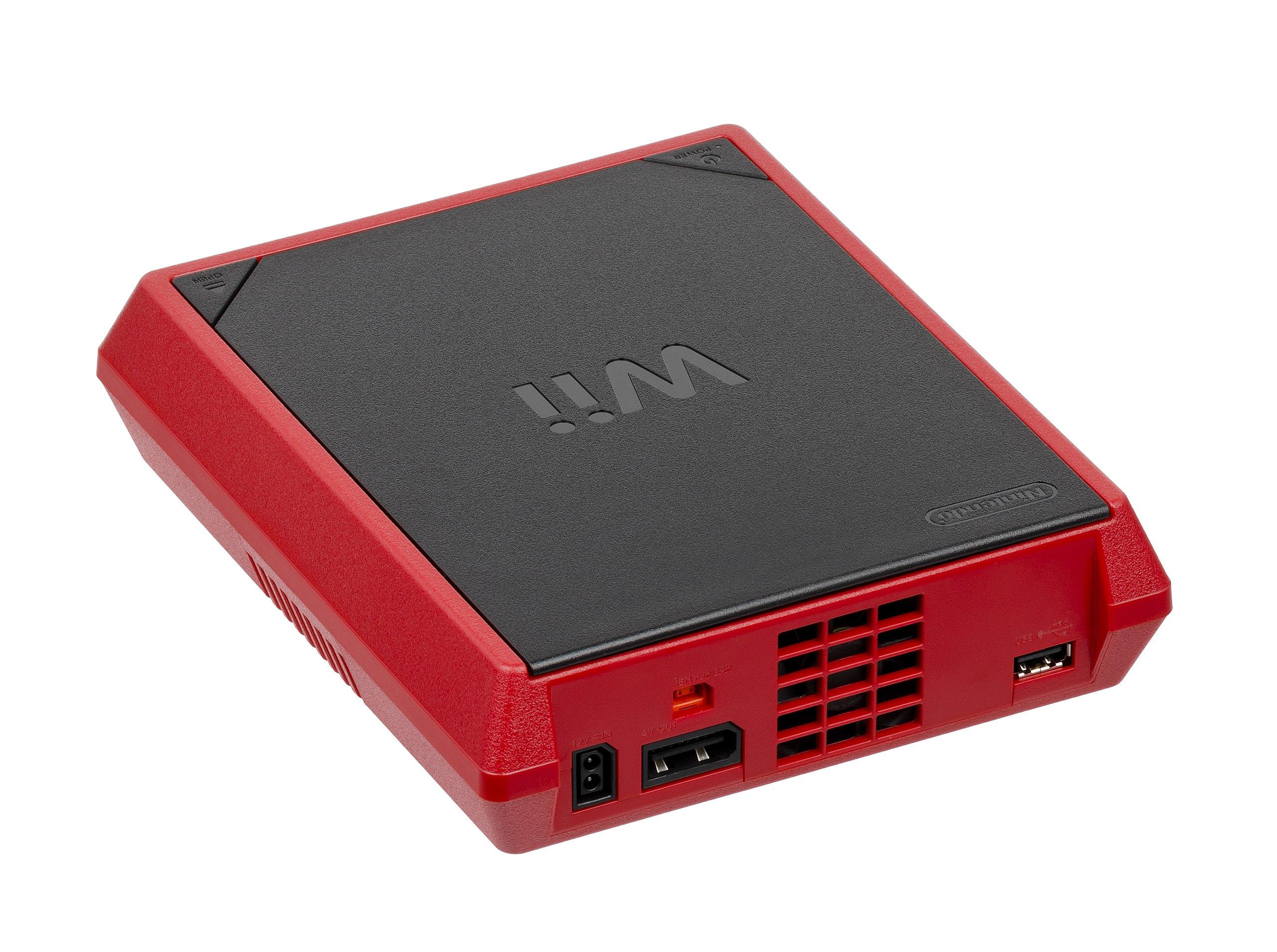 Nintendo Wii Mini Console - Red / Black - Video Game System - Used - CaveGamers - Image 3