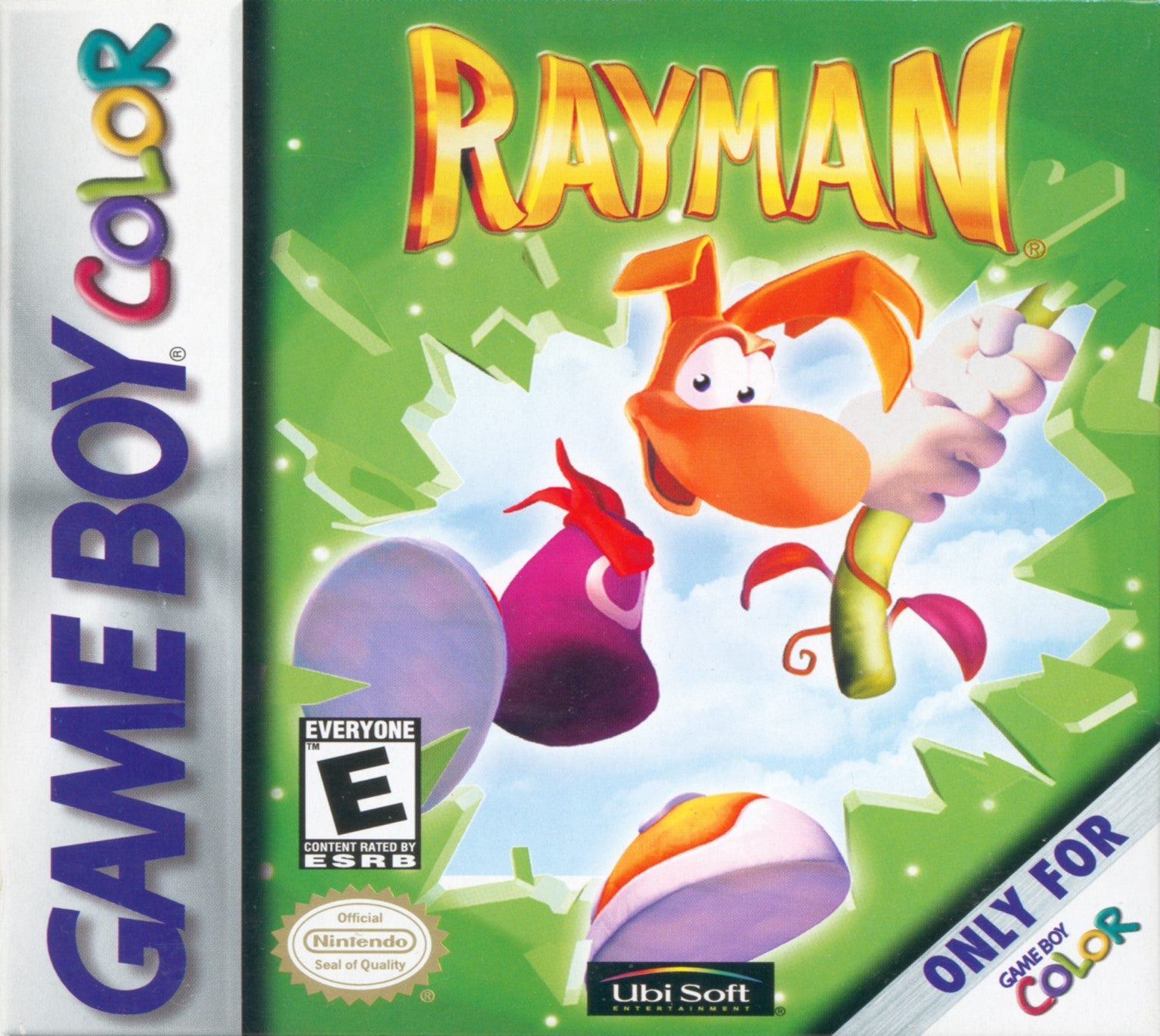 Rayman Game Boy Color - Video Game - Used - CaveGamers