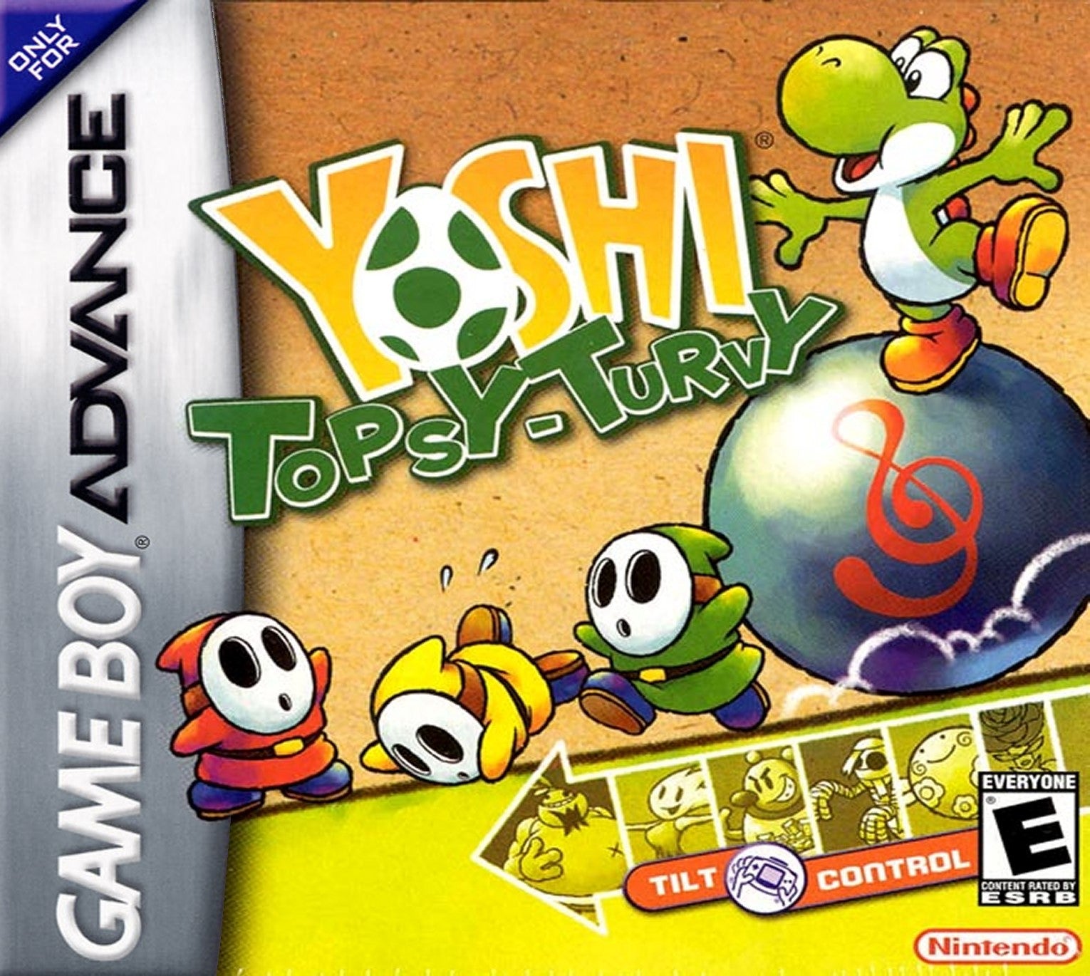 Yoshi Topsy-Turvy Game Boy Advance - Video Game - Used - CaveGamers