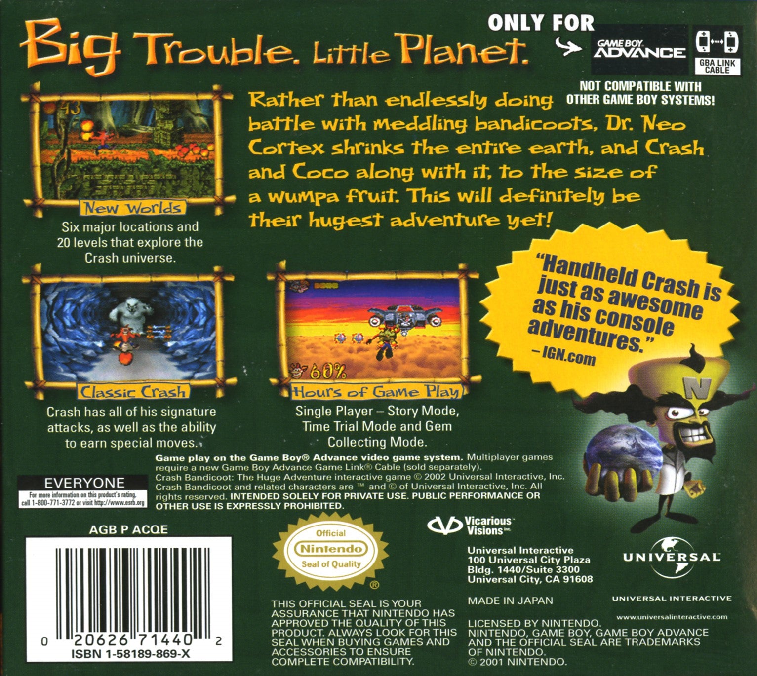 Crash Bandicoot: The Huge Adventure