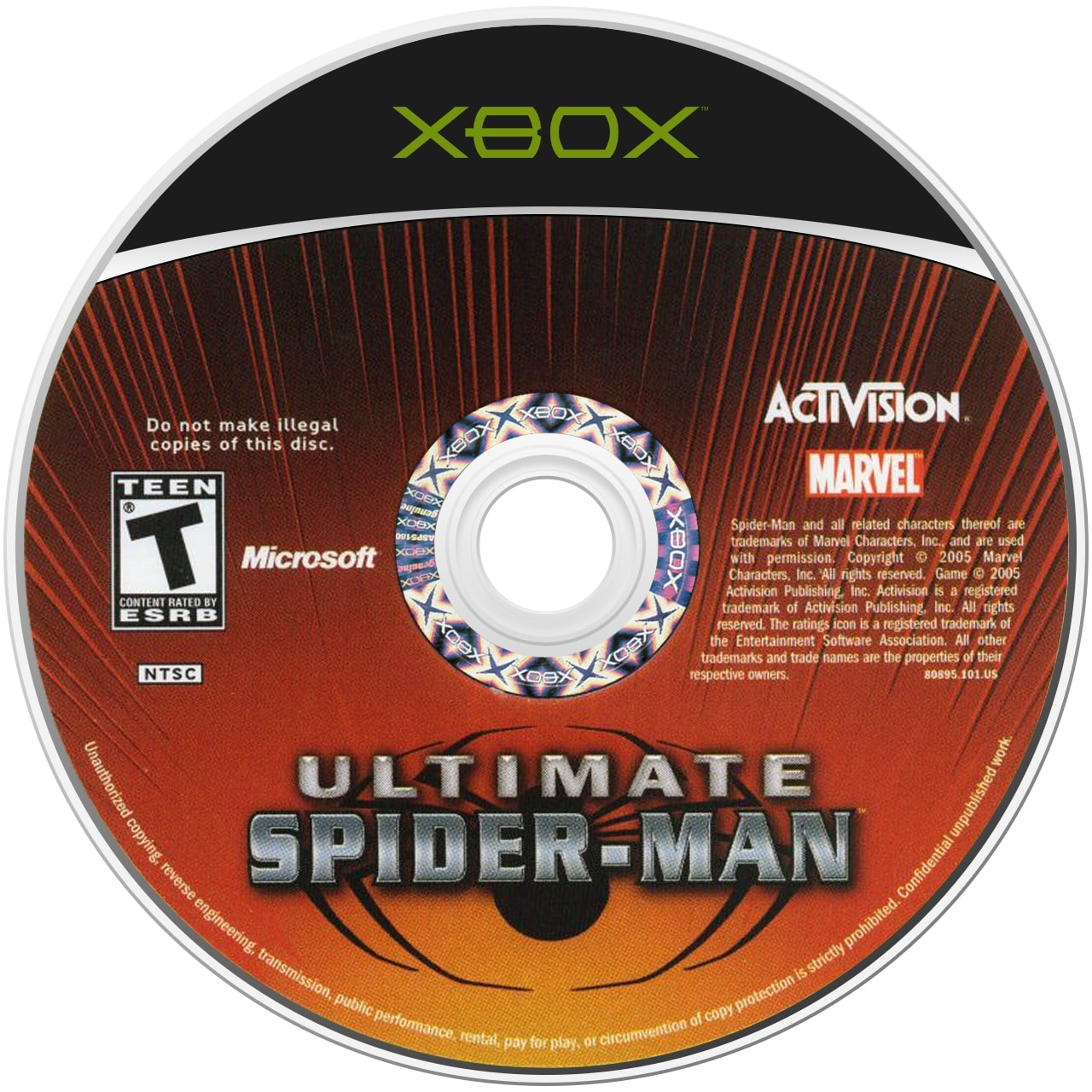 Ultimate Spider-Man Xbox - Video Game - Used - CaveGamers - Image 3