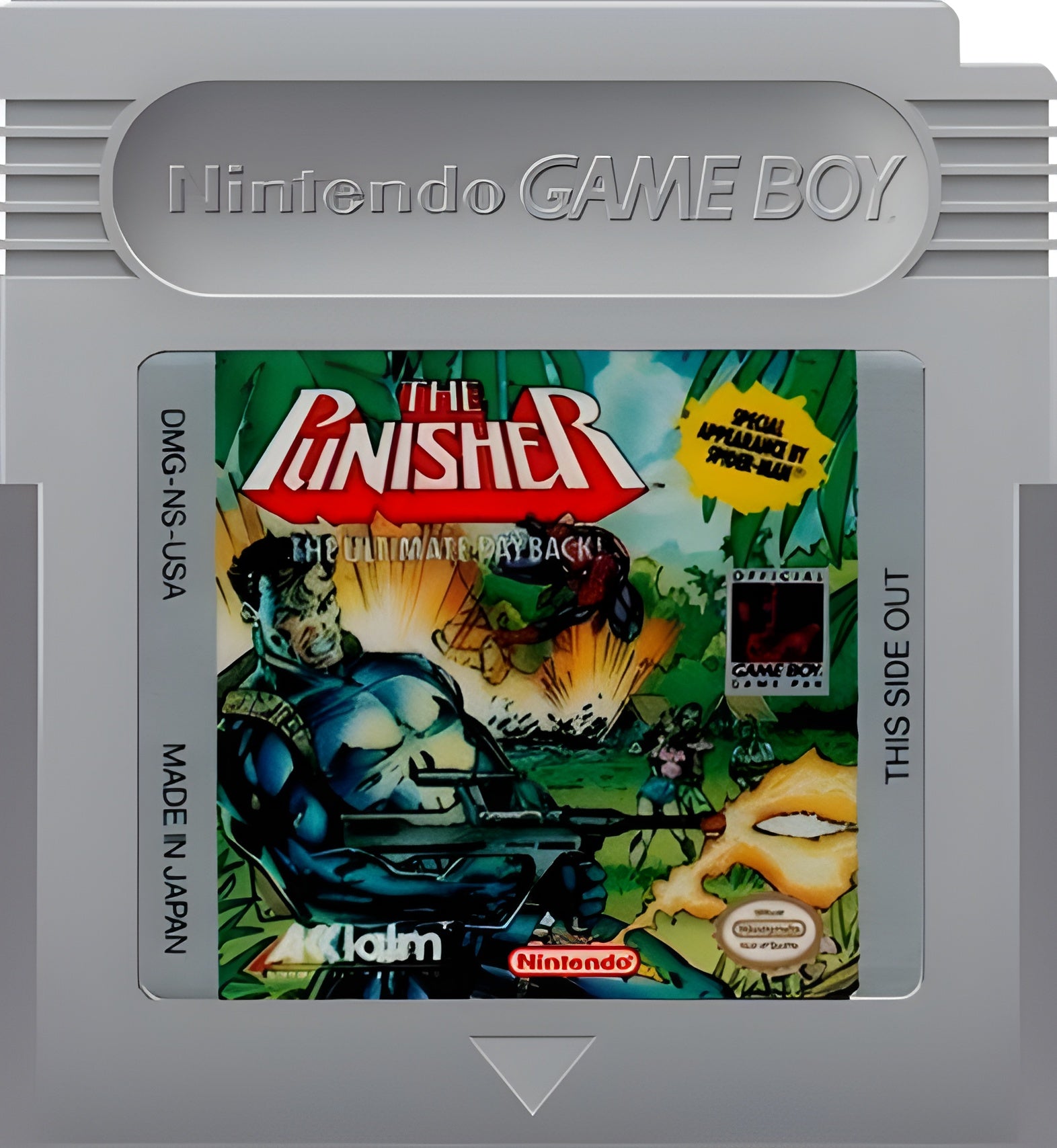 The Punisher Game Boy - Video Game - Used - CaveGamers - Image 3