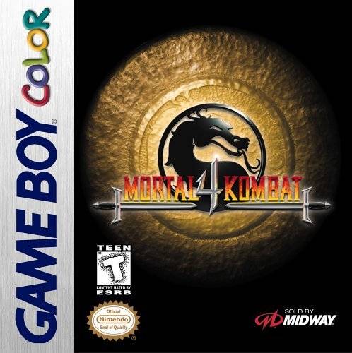 Mortal Kombat 4 Game Boy Color - Video Game - Used - CaveGamers