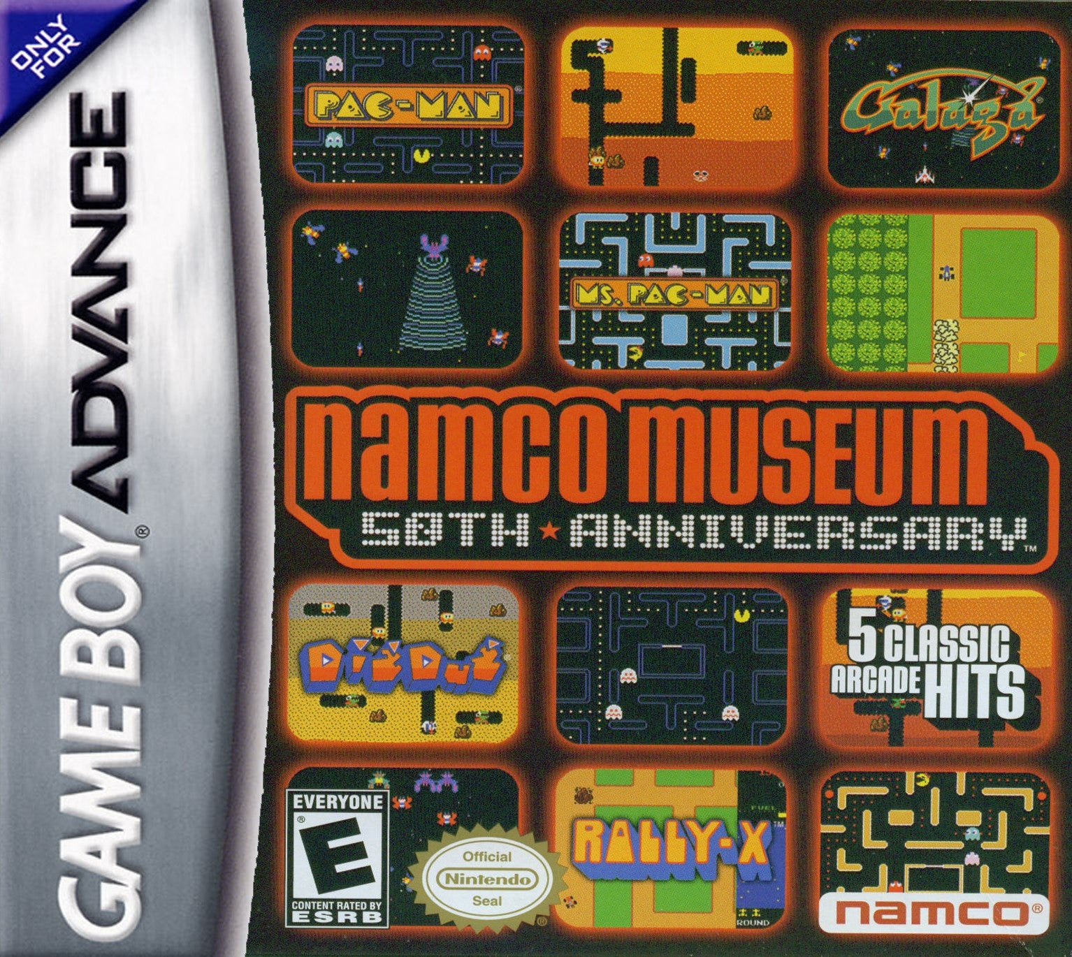 Namco Museum 50th Anniversary Game Boy Advance - Video Game - Used - CaveGamers