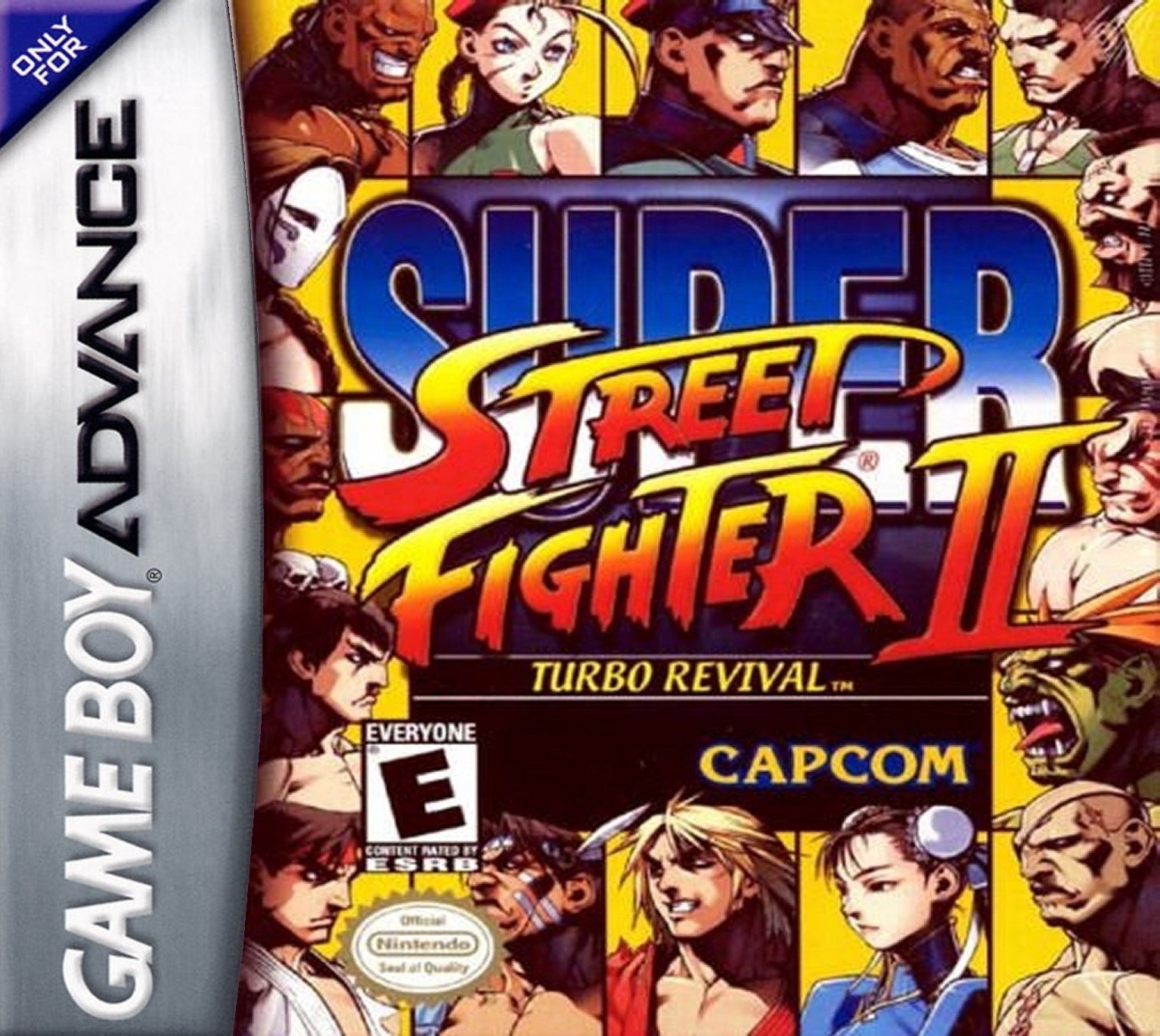 Super Street Fighter II - Turbo Revival Game Boy Advance - Video Game - Used - CaveGamers