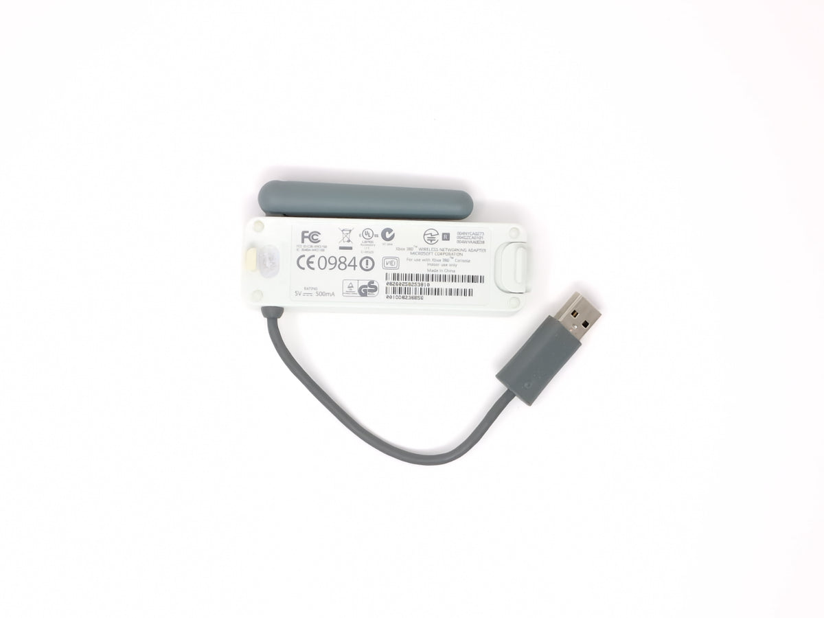 Xbox 360 Wifi Wireless Adapter - White - Video Game Accessory - Used - CaveGamers - Image 5