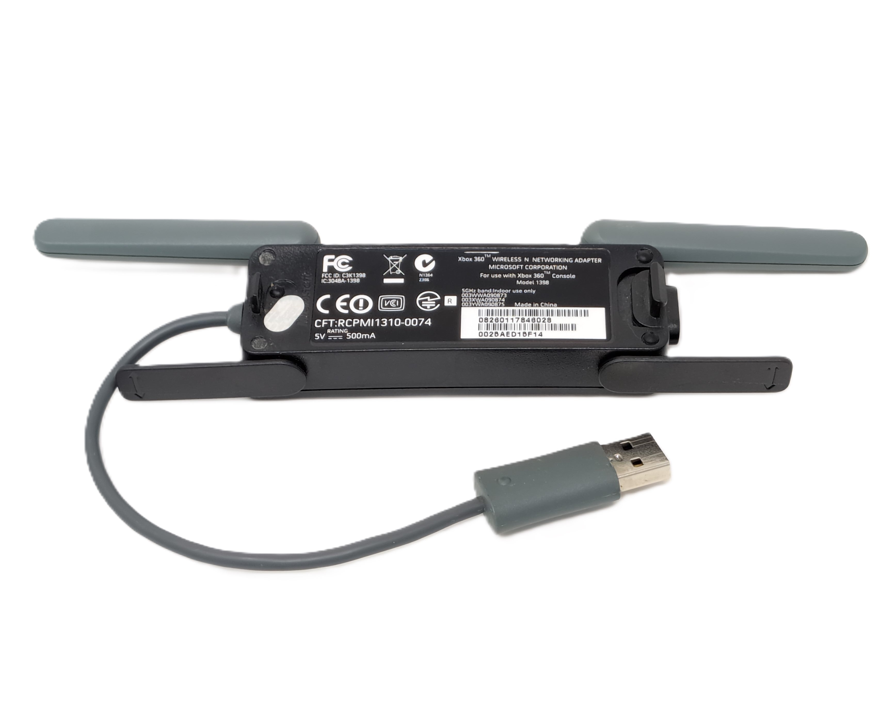 Xbox 360 Wifi Wireless Adapter - Black - Video Game Accessory - Used - CaveGamers - Image 5