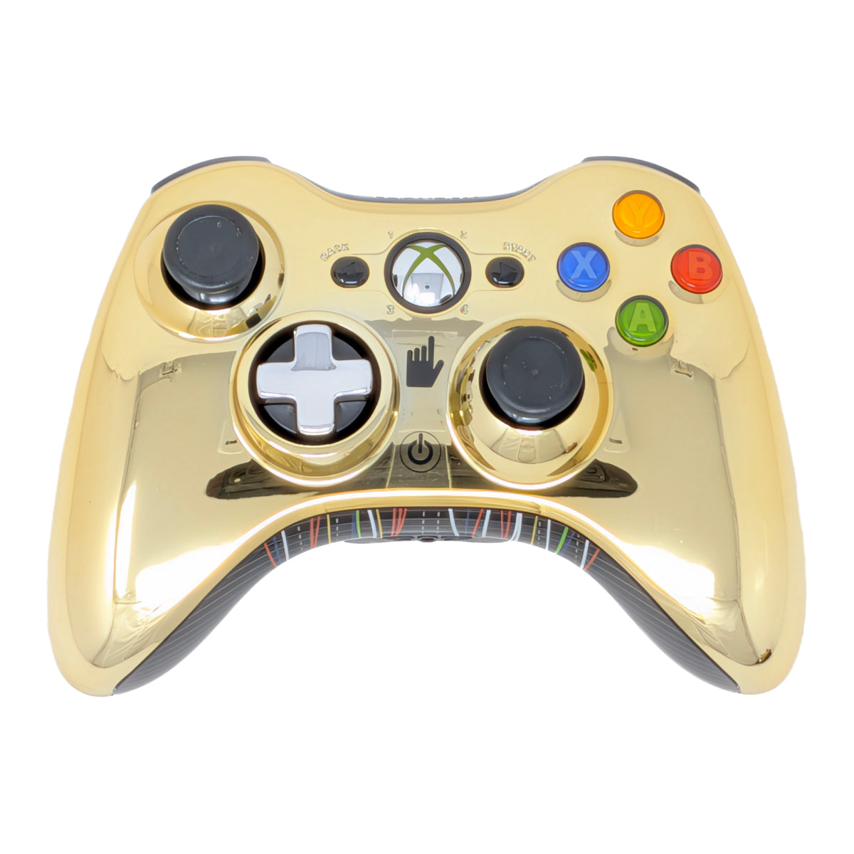 Xbox 360 Wireless Controller - C-3PO Gold Edition - Video Game Accessory - Used - CaveGamers - Image 4