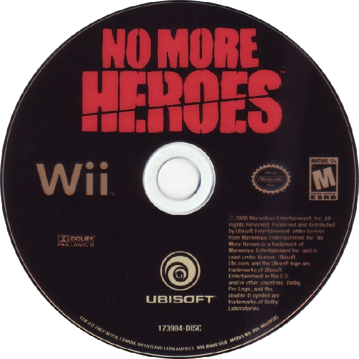 No More Heroes Wii - Video Game - Used - CaveGamers - Image 3