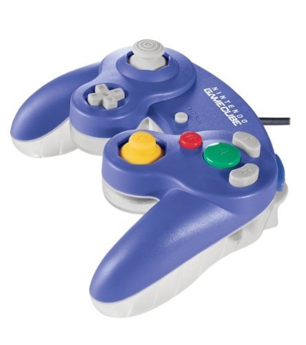 GameCube Controller - Indigo and Clear - Video Game Accessory - Used - CaveGamers - Image 3