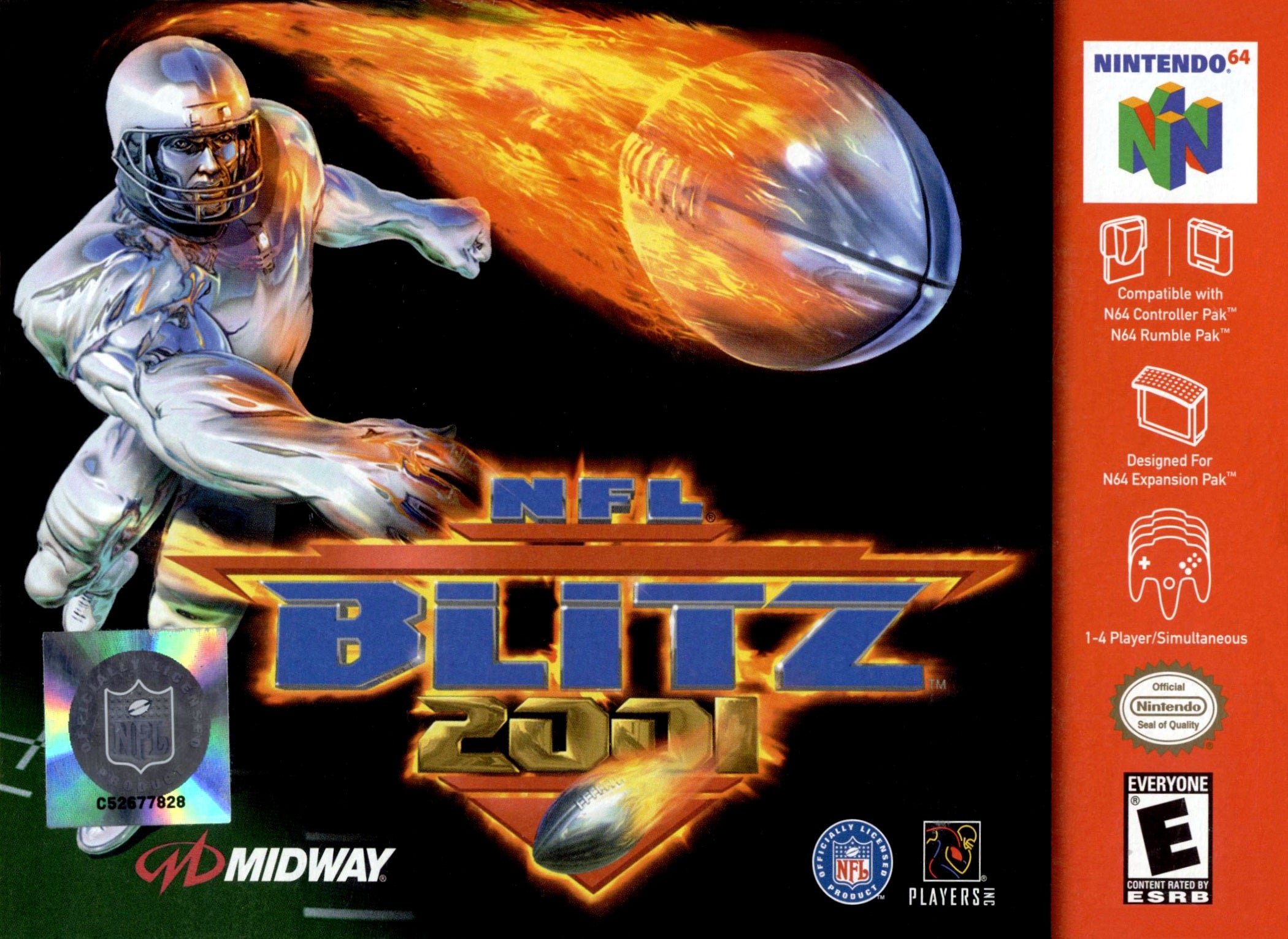 NFL Blitz 2001 N64 - Video Game - Used - CaveGamers