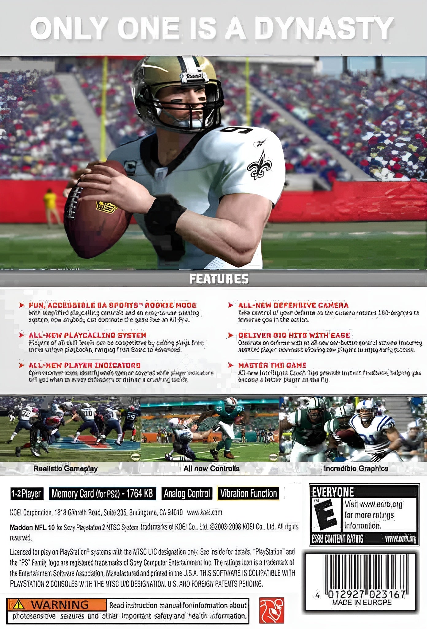 Madden NFL 11 PS2 - Video Game - Used - CaveGamers - Image 2