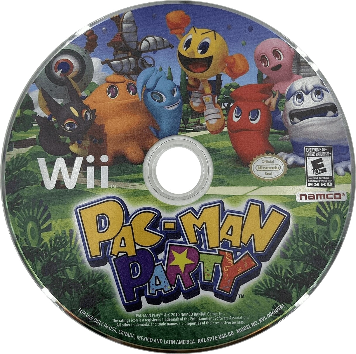 Pac-Man Party Wii - Video Game - Used - CaveGamers - Image 3