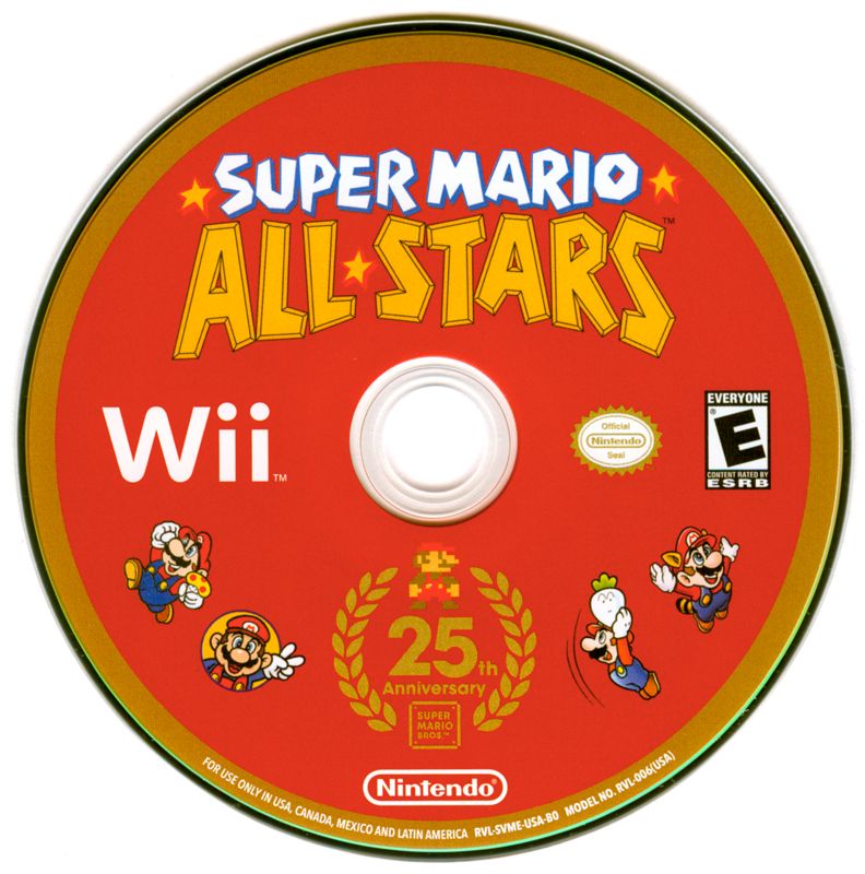 Super Mario All-Stars Wii - Video Game - Used - CaveGamers - Image 3