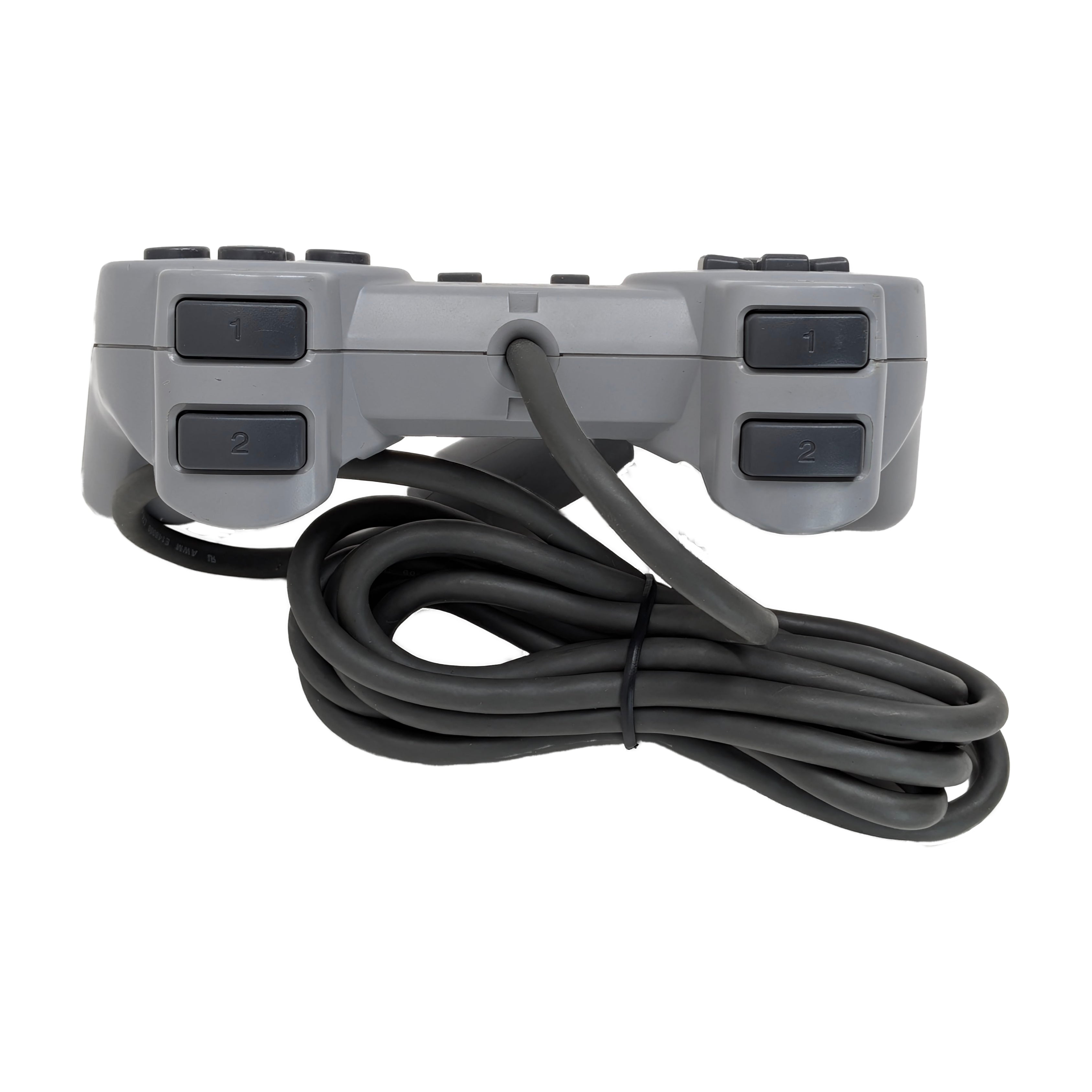 Playstation Controller (Non-Dualshock) - Gray - Video Game Accessory - Used - CaveGamers - Image 3