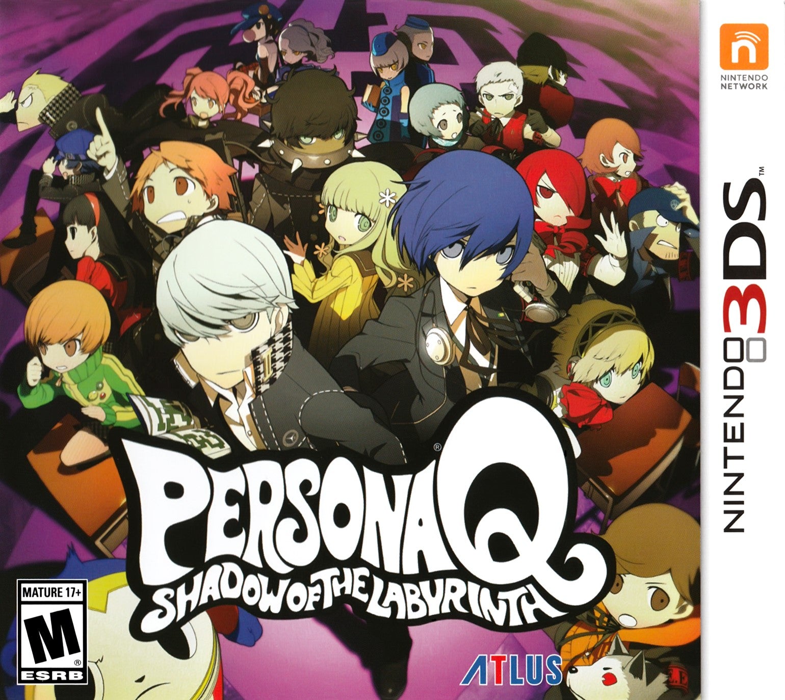 Persona Q: Shadow of the Labyrinth 3DS - Video Game - Used - CaveGamers