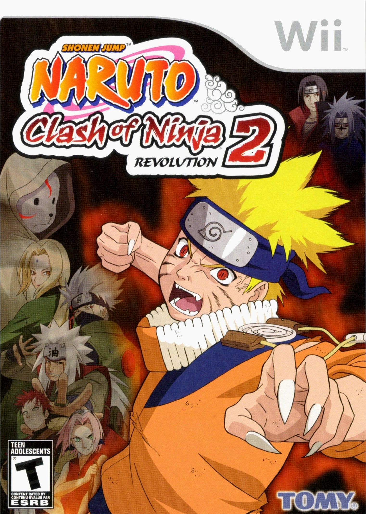 Naruto: Clash Of Ninja Revolution 2 Wii - Video Game - Used - CaveGamers