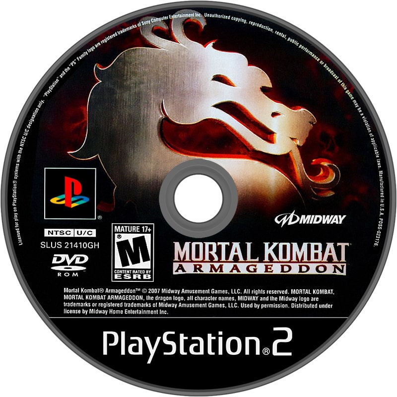 Mortal Kombat Armageddon PS2 - Video Game - Used - CaveGamers - Image 3