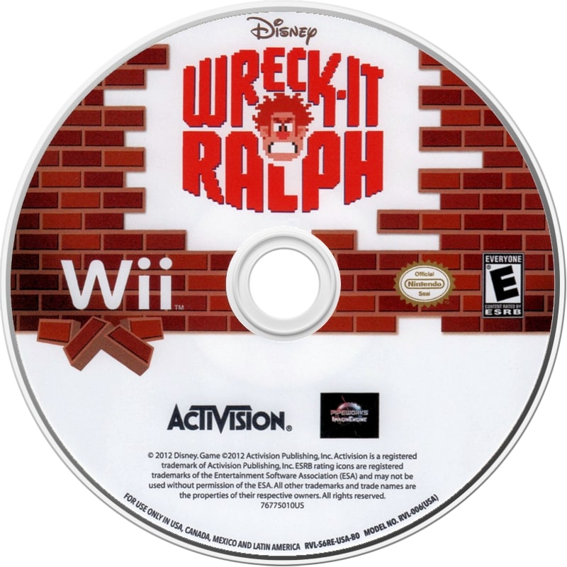 Wreck-It Ralph Wii - Video Game - Used - CaveGamers - Image 3