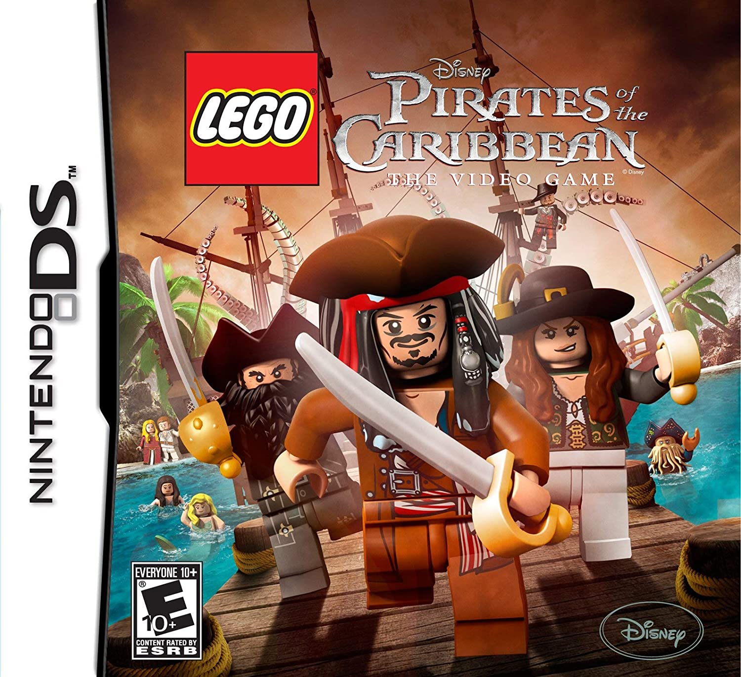 LEGO Pirates of the Caribbean DS - Video Game - Used - CaveGamers