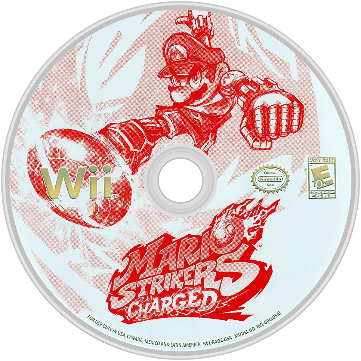 Mario Strikers Charged Wii - Video Game - Used - CaveGamers - Image 3