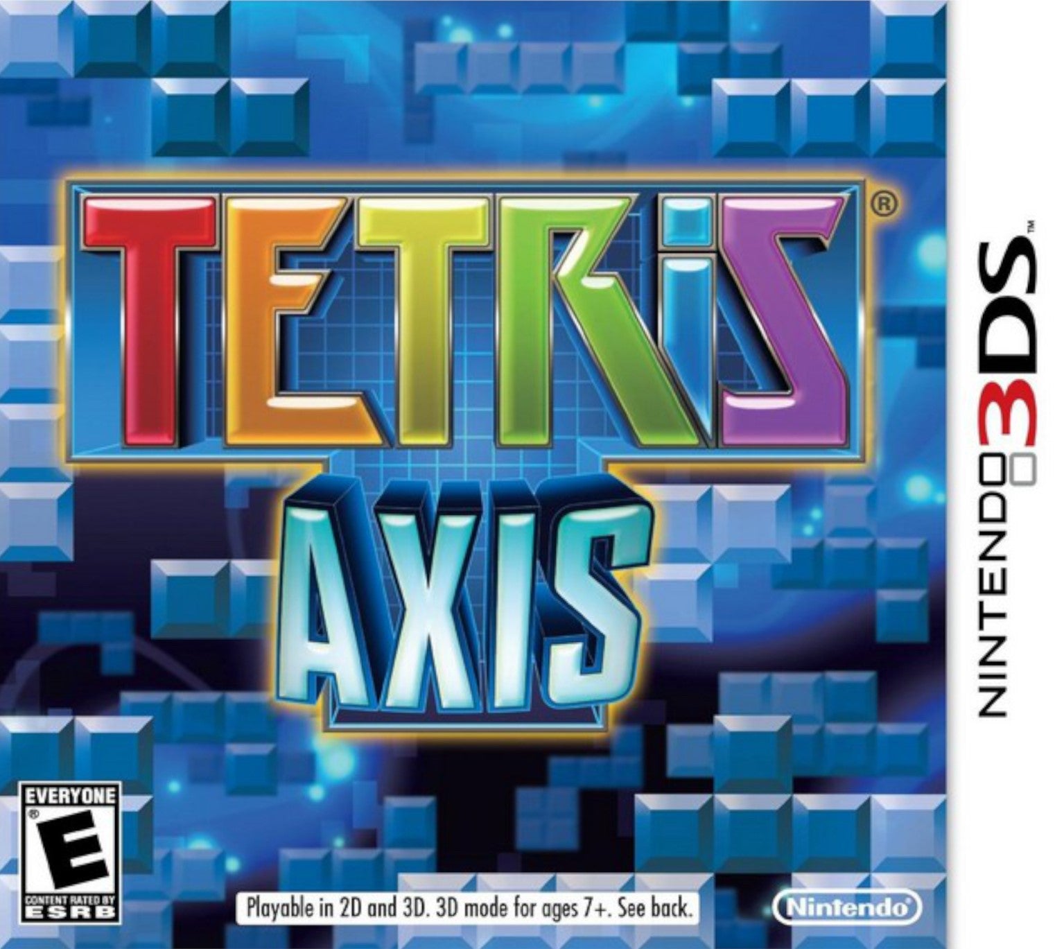 Tetris: Axis 3DS - Video Game - Used - CaveGamers