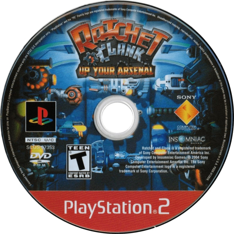 Ratchet & Clank Up Your Arsenal PS2 - Video Game - Used - CaveGamers - Image 4