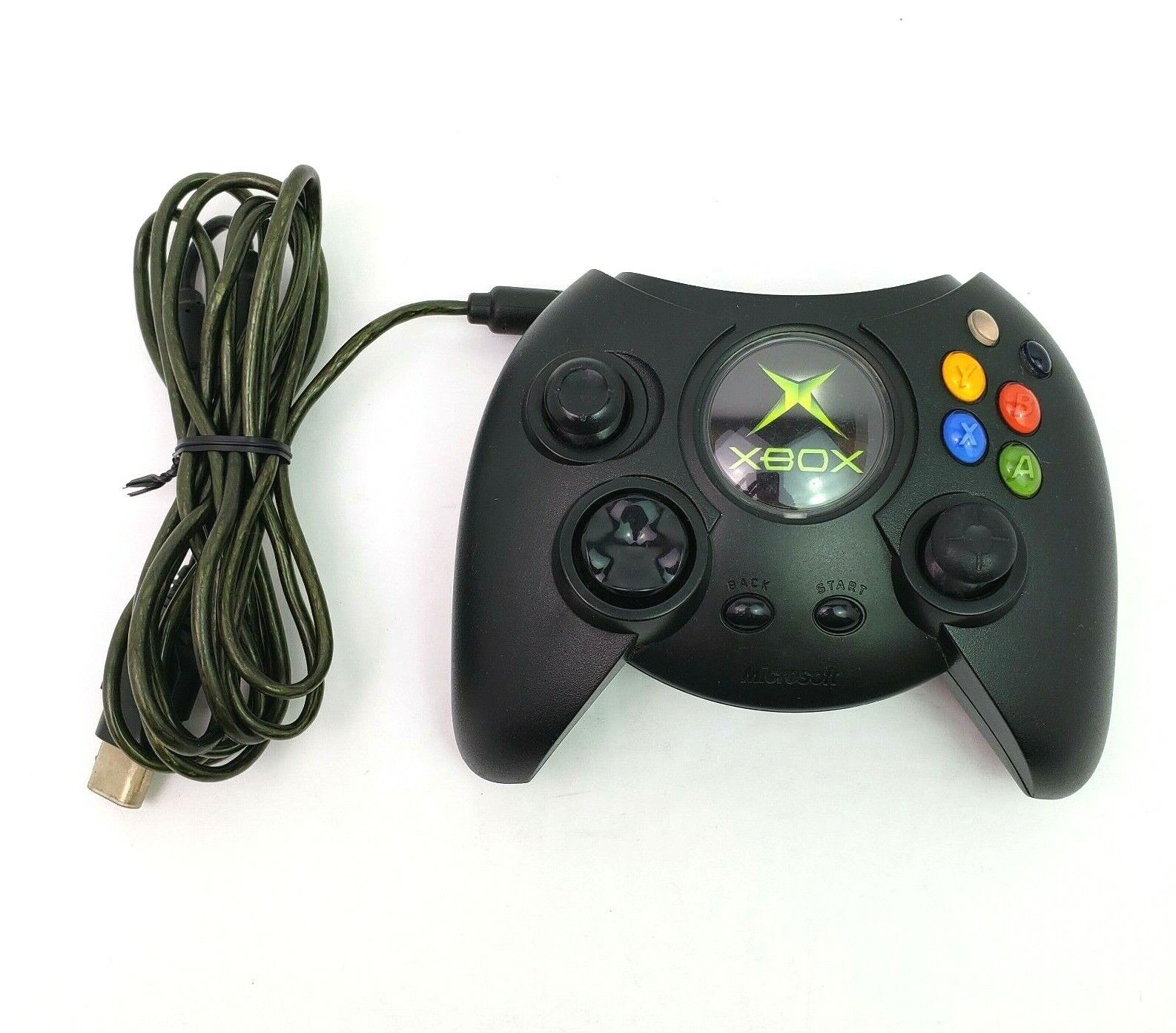 Original Xbox Controller - Original Duke - Video Game Accessory - Used - CaveGamers - Image 3