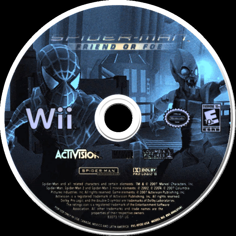 Spider-Man: Friend or Foe Wii - Video Game - Used - CaveGamers - Image 3