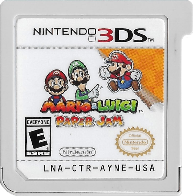 Mario & Luigi: Paper Jam 3DS - Video Game - Used - CaveGamers - Image 3
