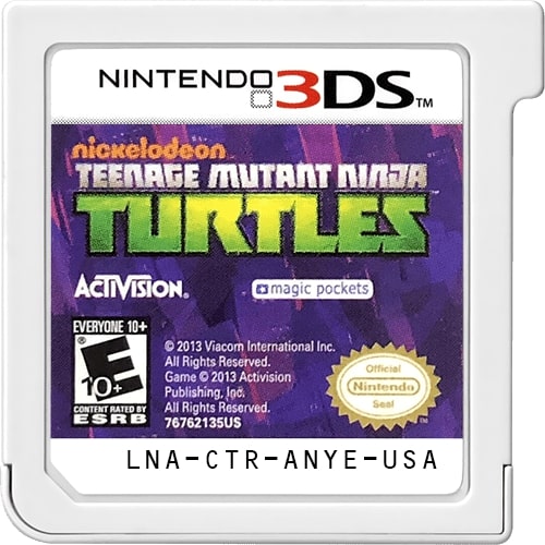 Nickelodeon's Teenage Mutant Ninja Turtles 3DS - Video Game - Used - CaveGamers - Image 3