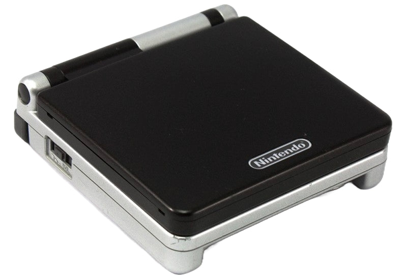 Game Boy Advance SP - Platinum / Onyx (Limited Edition) - Video Game System - Used - CaveGamers - Image 3